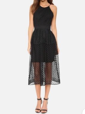 NICHOLAS Lattice Ball Dress Size 4